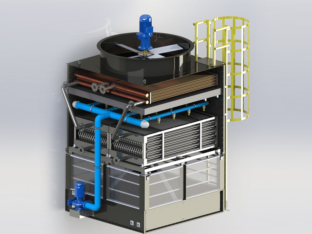 Hybrid Closed Circuit Cooling Towers